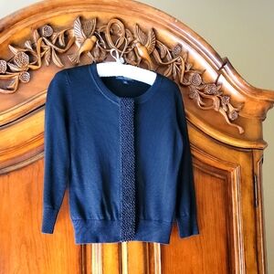 Banana Republic Black Petite Cardigan